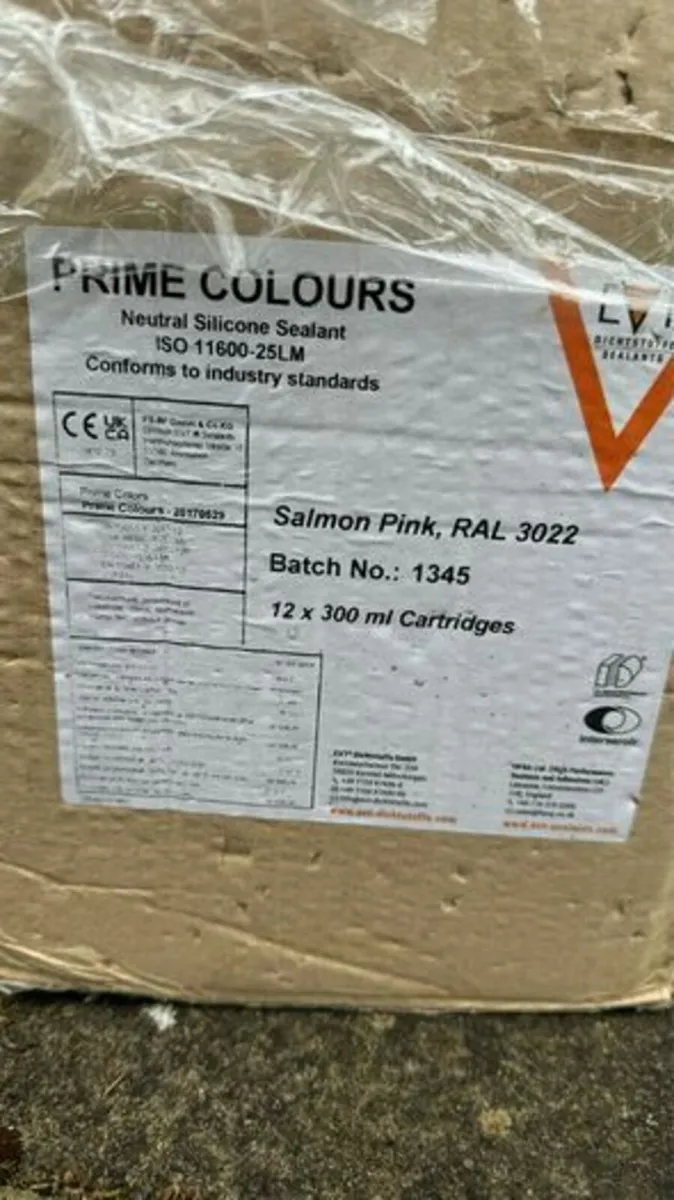 Weather resistant silicone Salmon Pink x11 pcs - Image 3