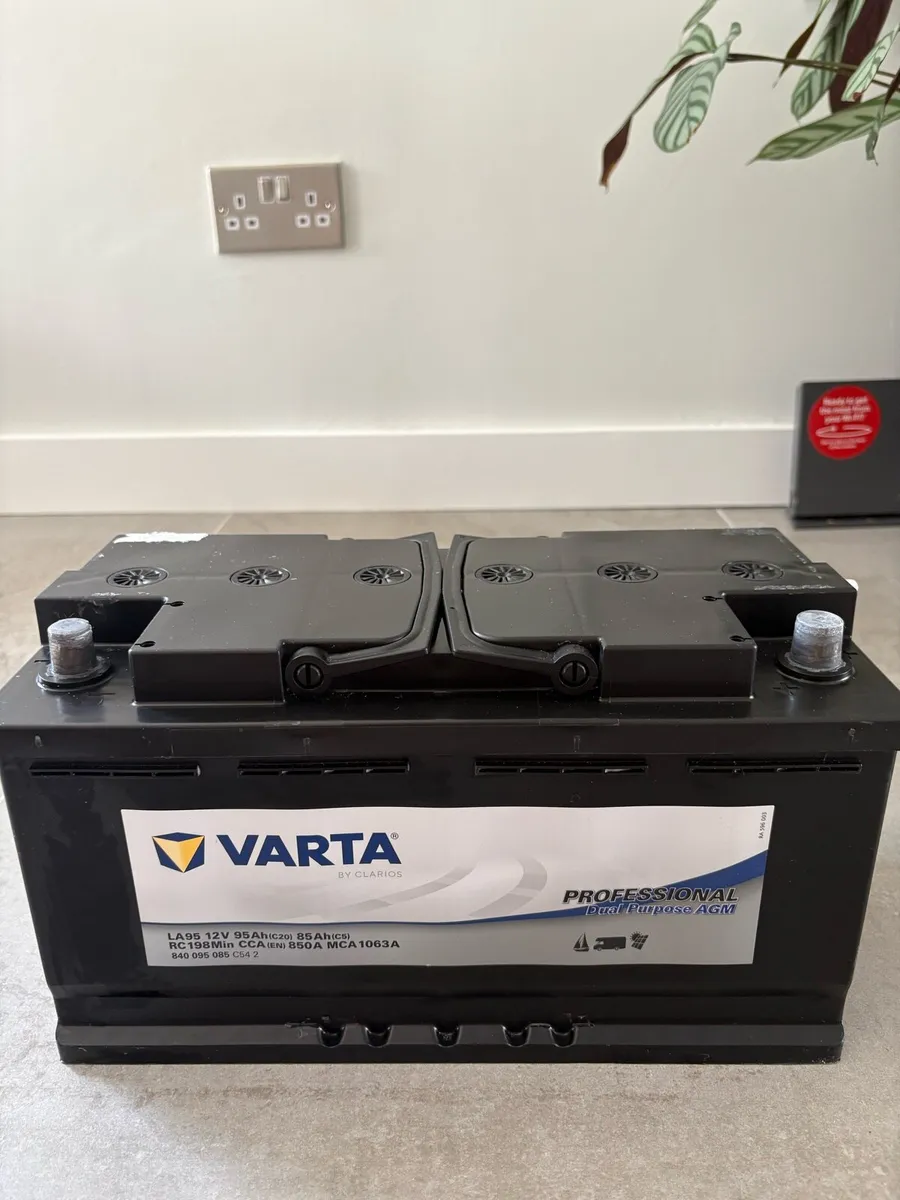 Varta LA95 Professional AGM Campervan Battery - Image 2