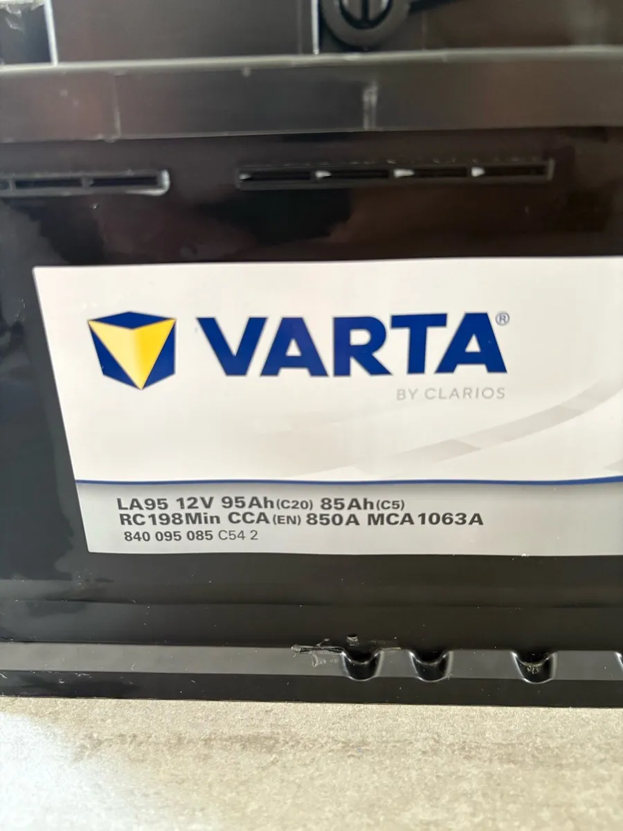 Varta LA95 Professional AGM Campervan Battery - Image 4