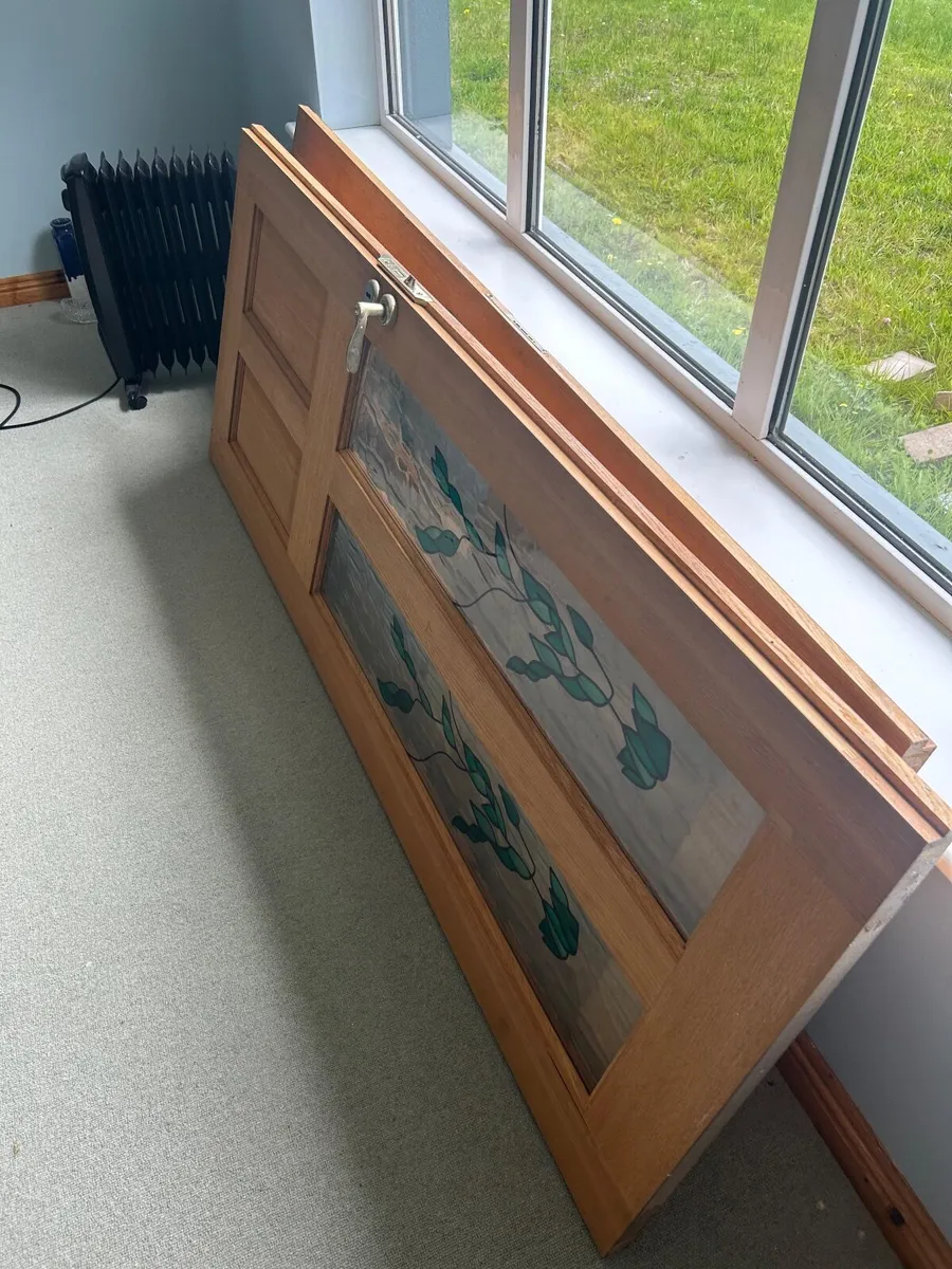Stained glass double doors - Image 3
