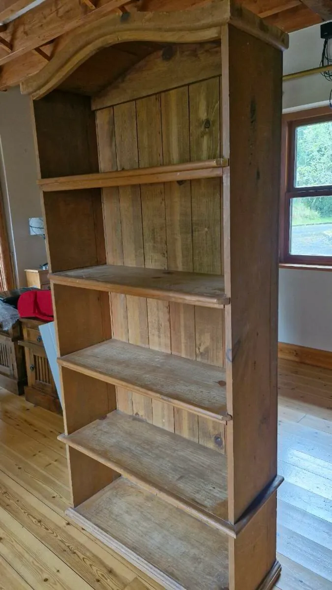 Solid Pine Bookcase - Image 2