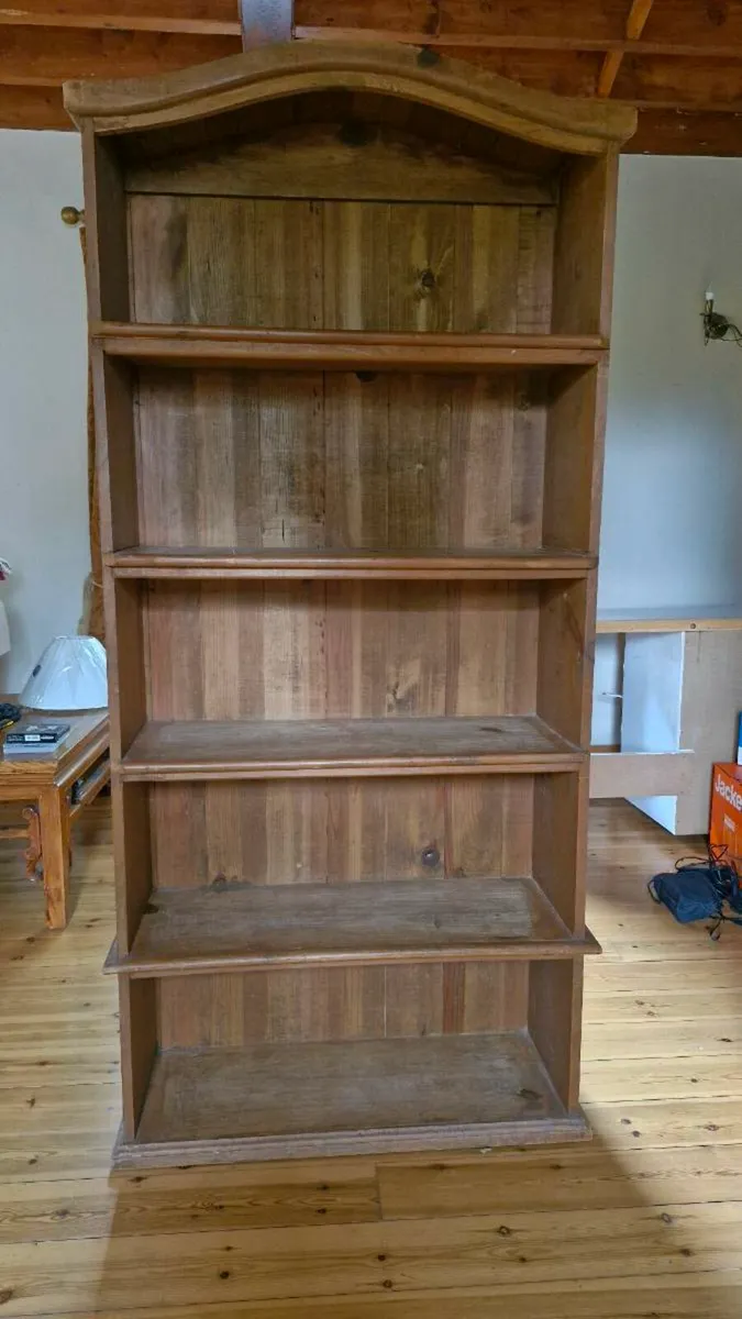 Solid Pine Bookcase - Image 3
