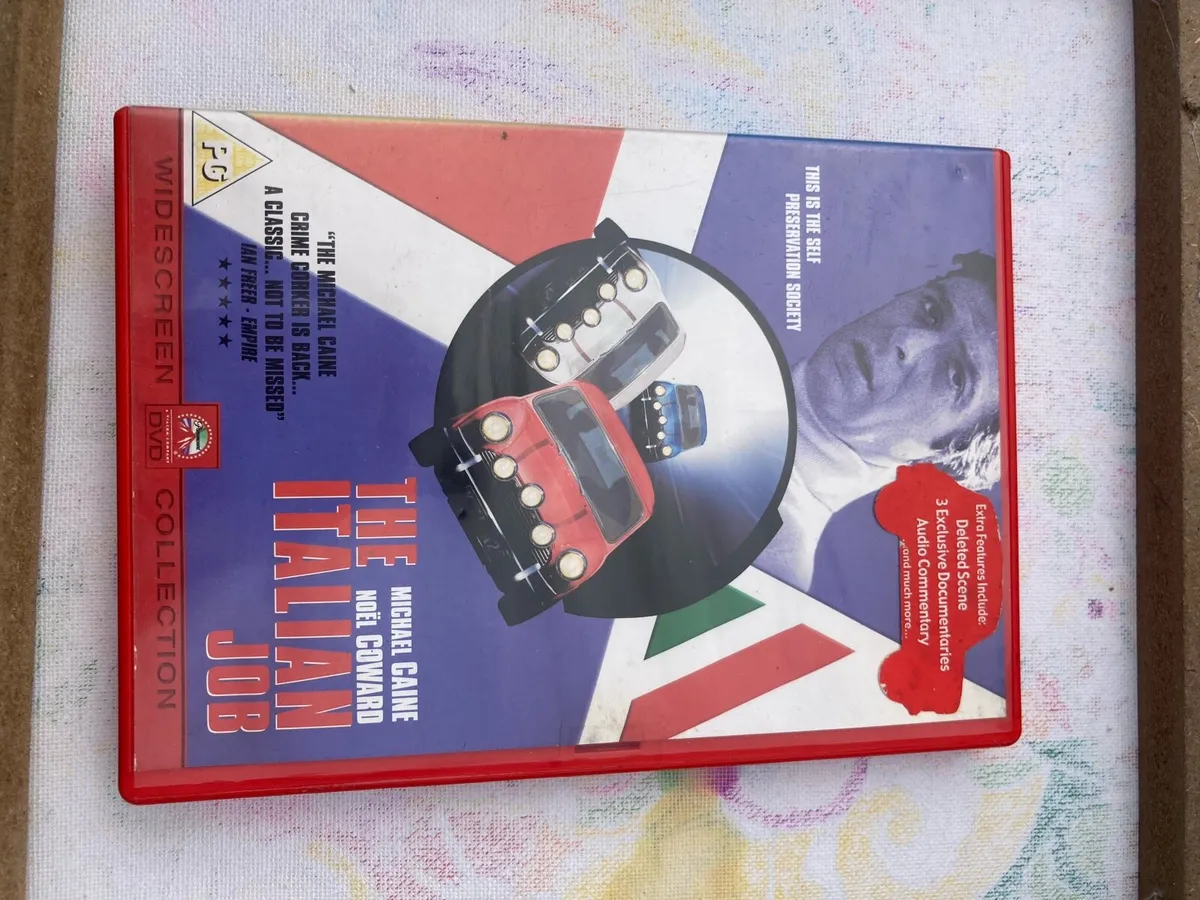 The Italian Job dvd