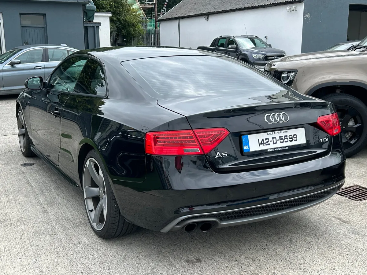 142 Audi A5 2.0TDI SLINE COUPE - BLACK EDITION- - Image 2