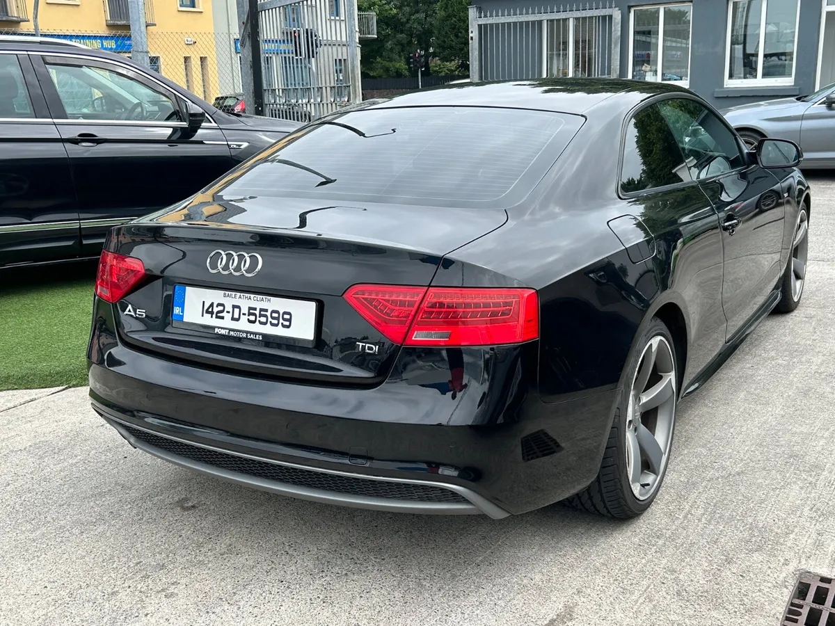142 Audi A5 2.0TDI SLINE COUPE - BLACK EDITION- - Image 3