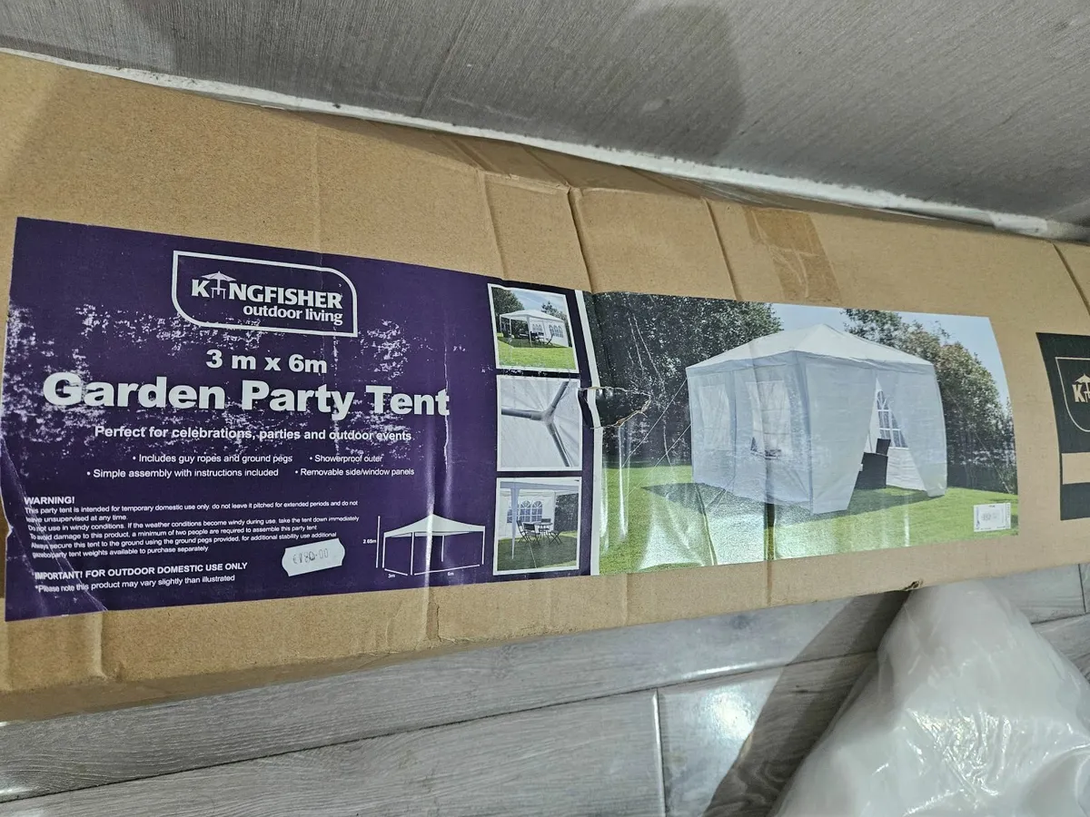 Marquee gazebo 6x3 meter - Image 2