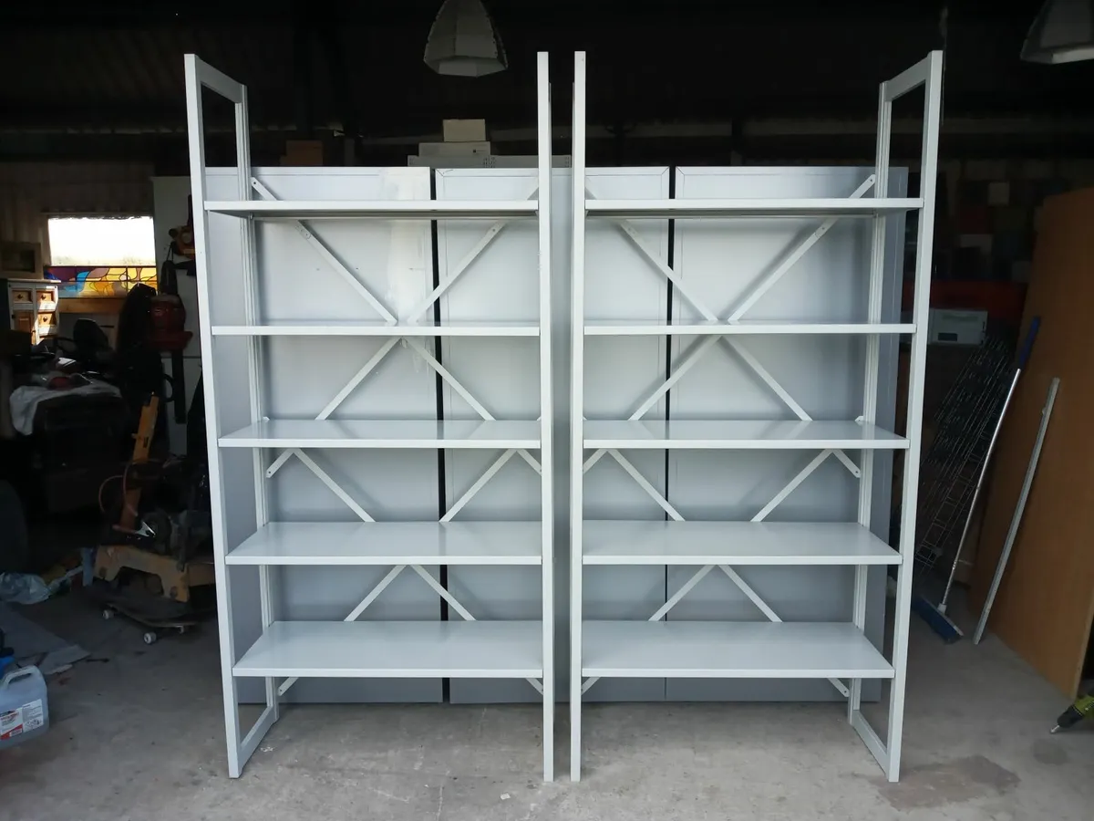 Delivery - 8 x Steel Storage Racking Units - Image 1