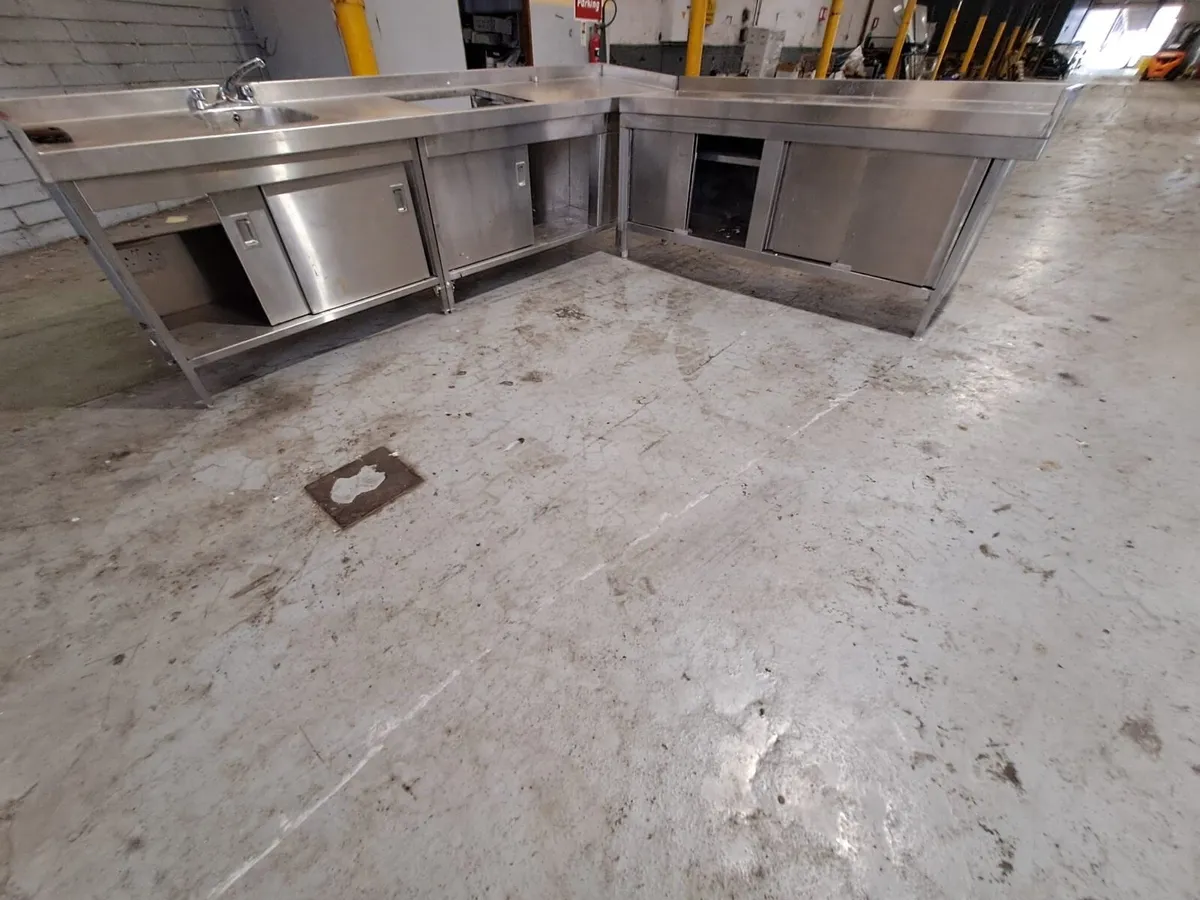 Stainless Steel Kitchen Units - Image 1