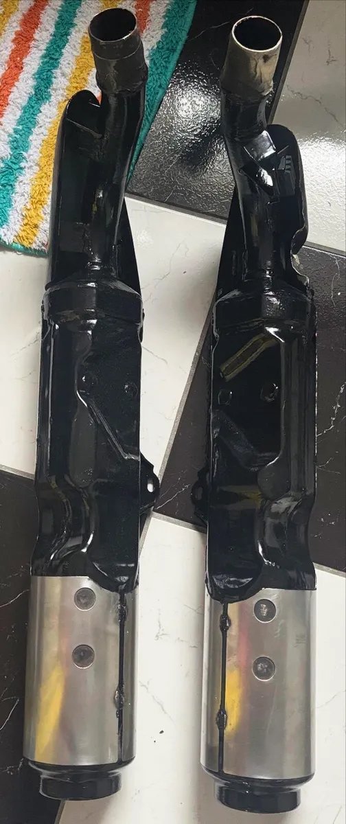 Honda ST1100  Original Silencers + Stainless DP - Image 2