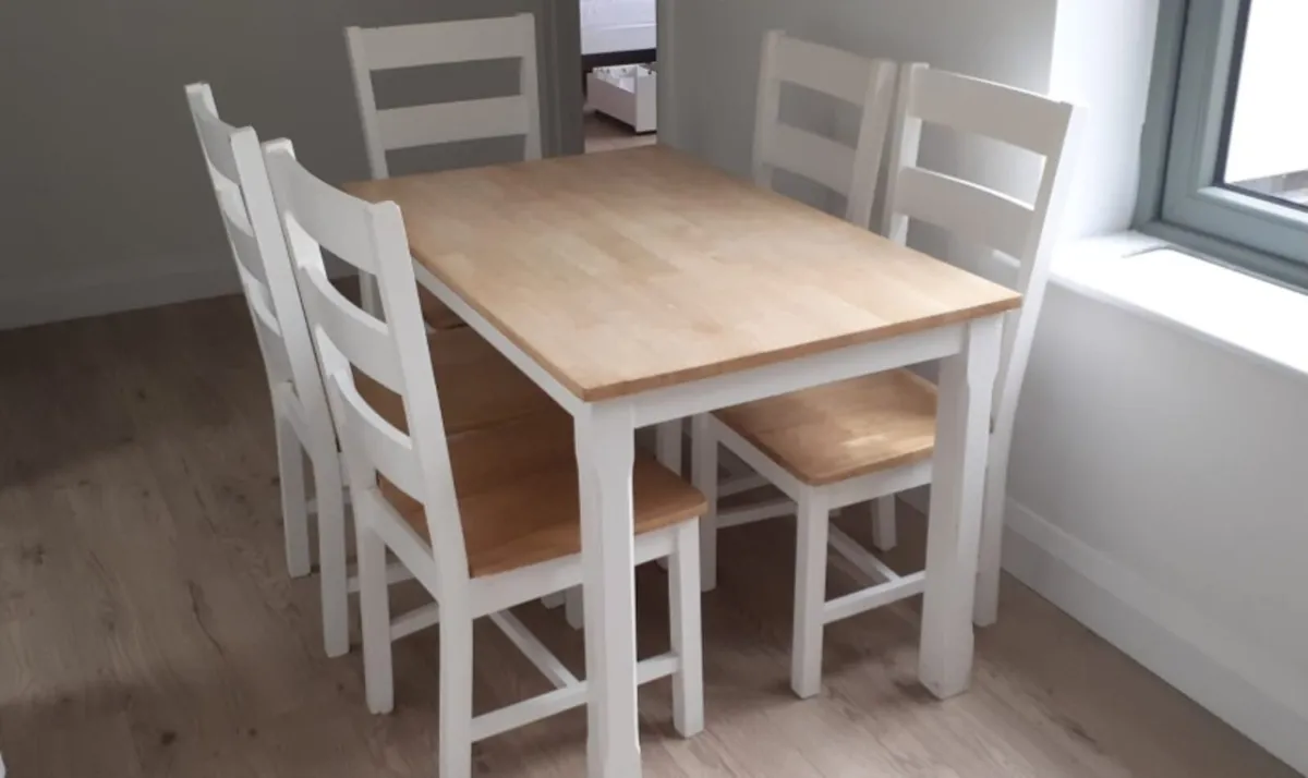 Dining Table & Chairs - Image 1