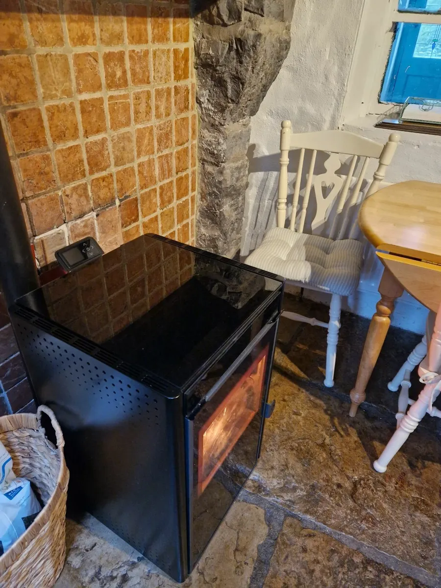 Wood pellet stove - Image 1