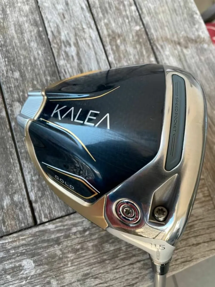 TaylorMade Hybrid Ladies Rescue 5 Kalea Gold - Image 1