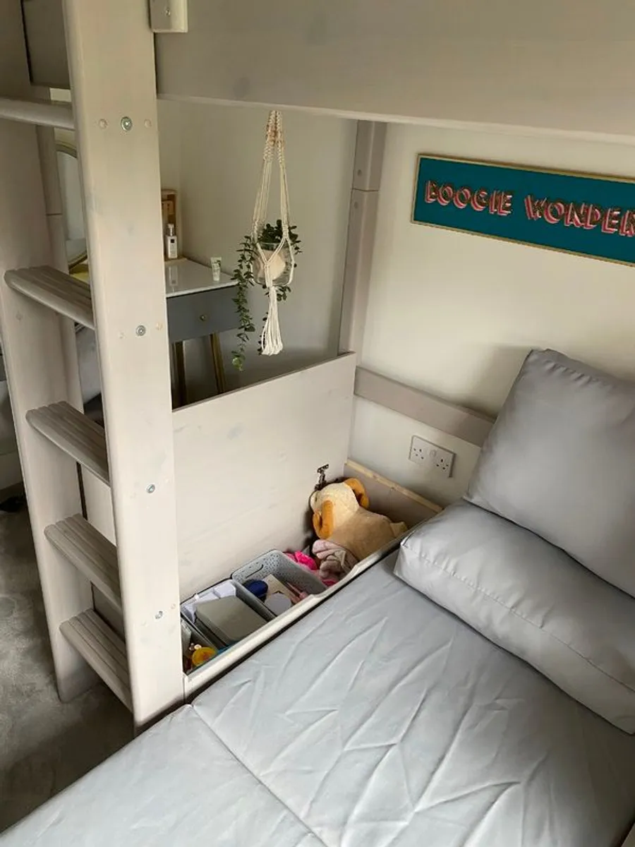 Flexa Greywash Classic High bed - Image 2
