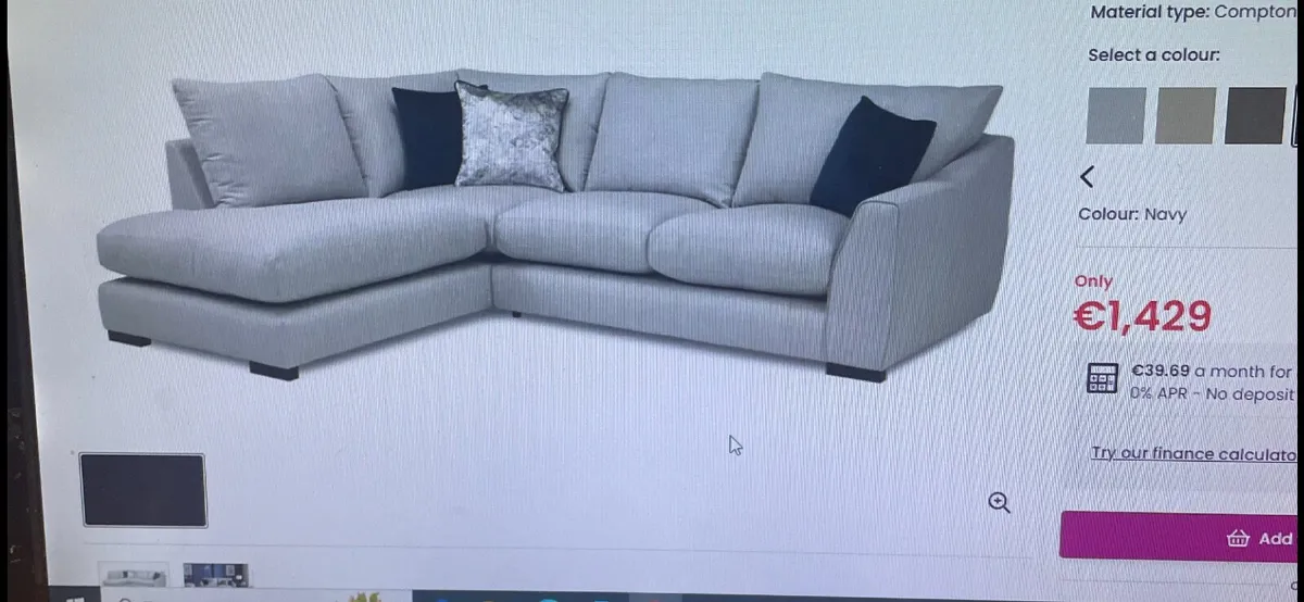 Sofa/Couch - L-Shaped/Corner - Image 3