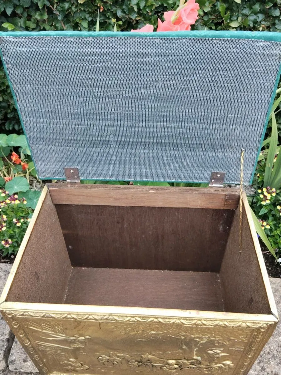 Vintage brass box - Image 4