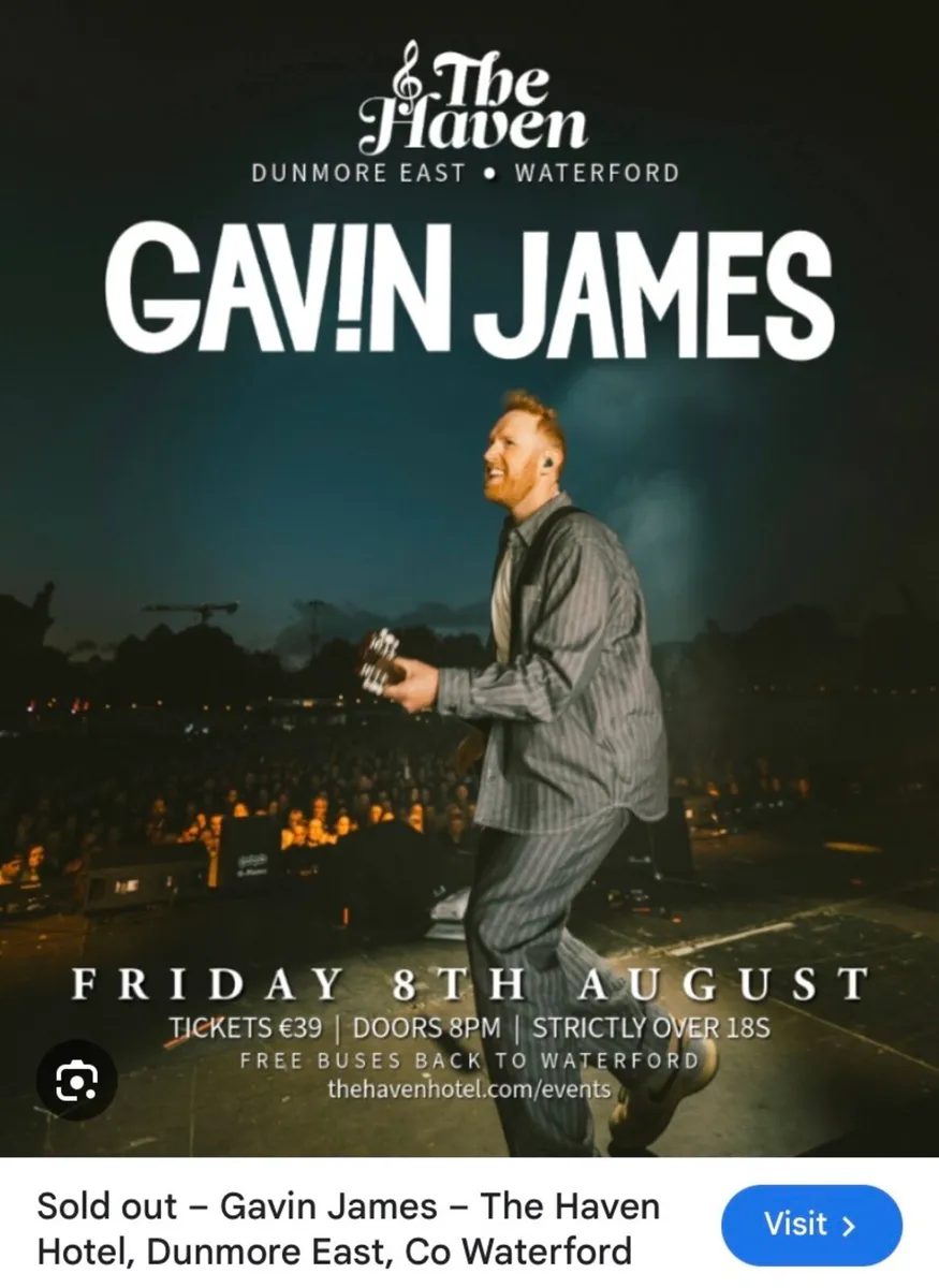 Gavin James tickets