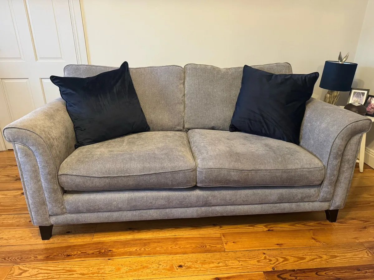 Light grey fabric sofa 3,1,1 - Image 2