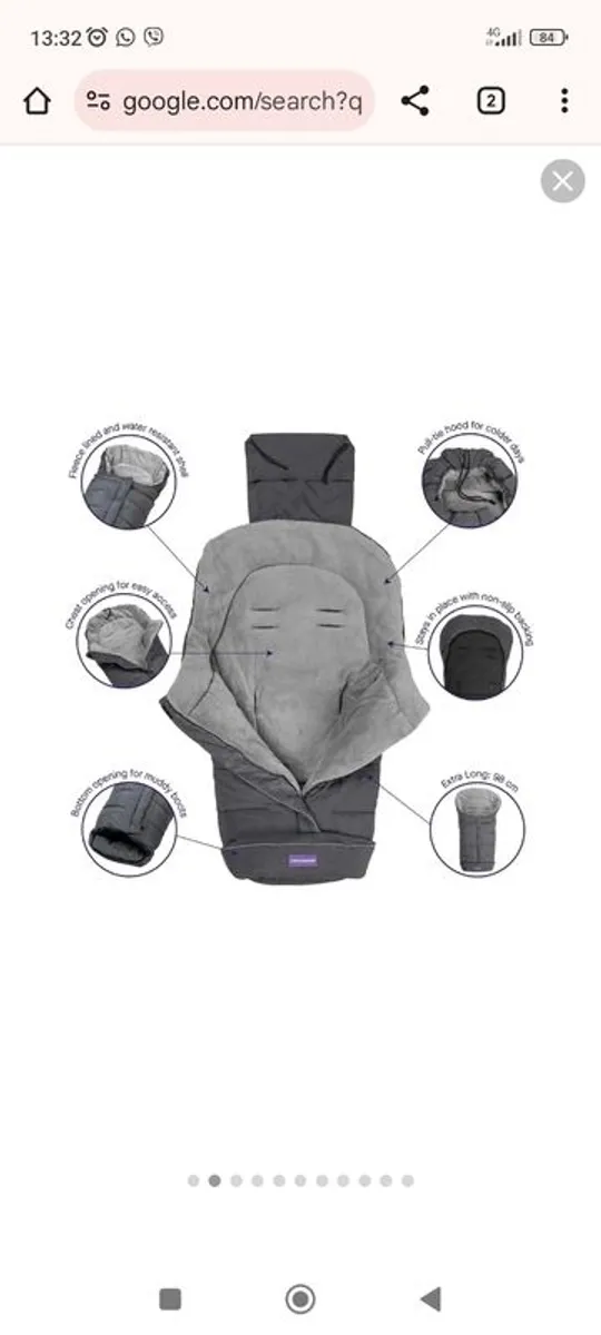 ClevaMama Universal Footmuff for Babies & Toddlers - Image 1