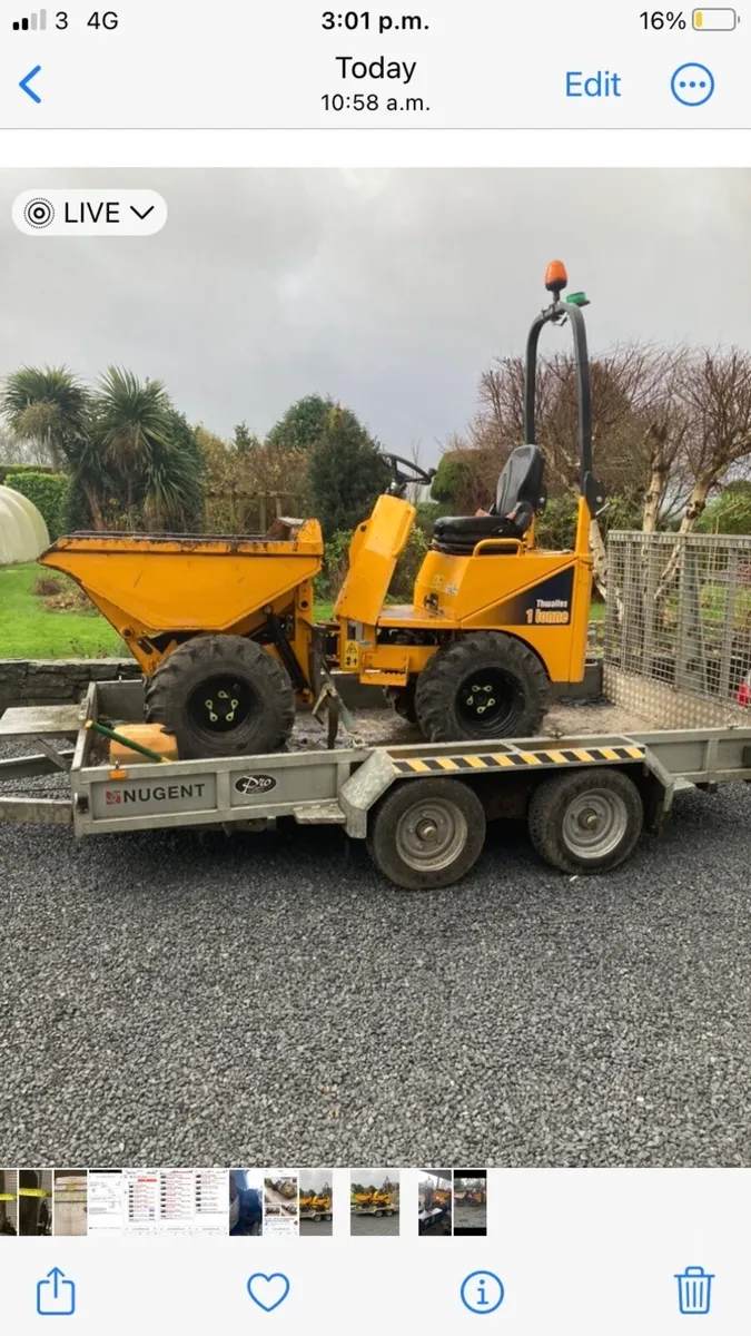 Nugent 12x6 trailer for sale - Image 1