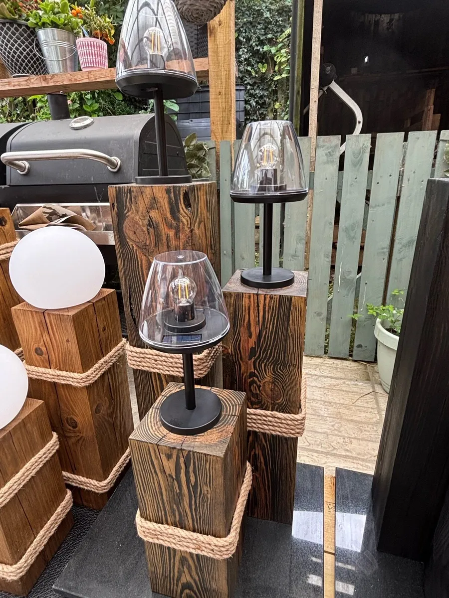 Handmade solar outdoor lamps🔥🔥🔥 - Image 4