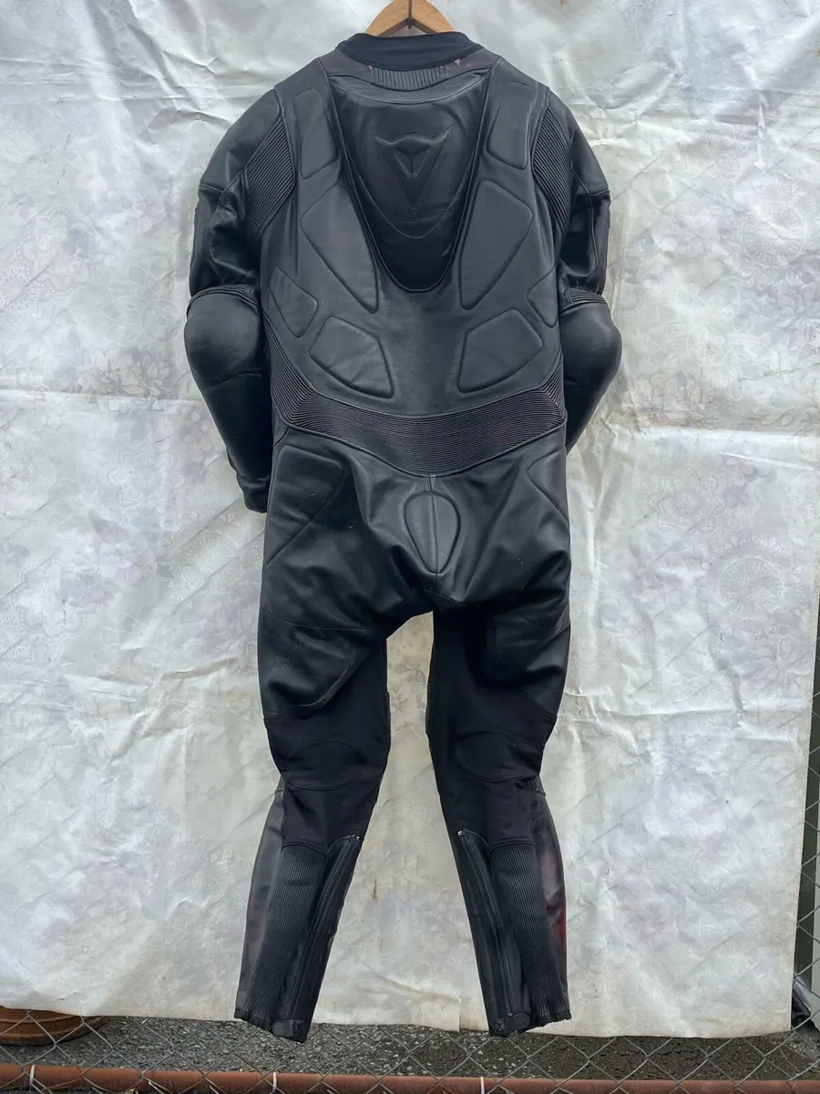 Dainese One Piece Leather Motorcycle Suit. - Image 2