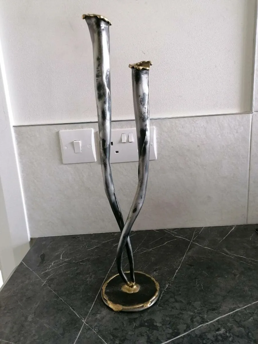 Calla Lilly Candle Holder - Image 1