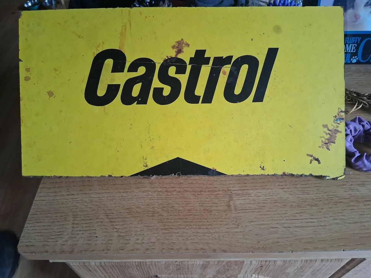 CASTROL  SIGN - Image 1