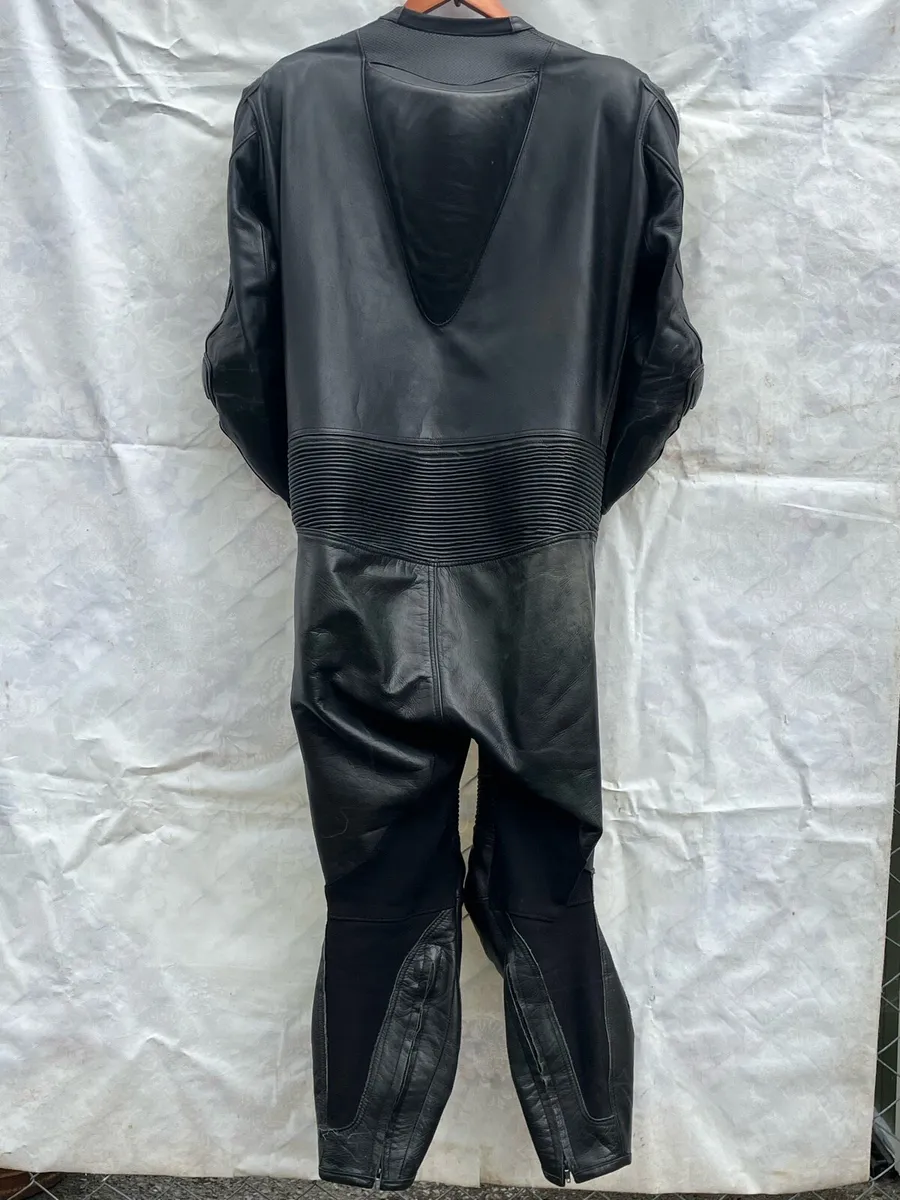 Scott Leathers One Piece Leather Motorcycle Suit. - Image 2
