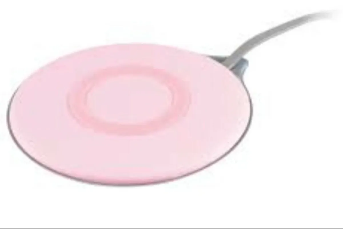 SilverCrest Wireless QI Charger (Pink) - Image 1