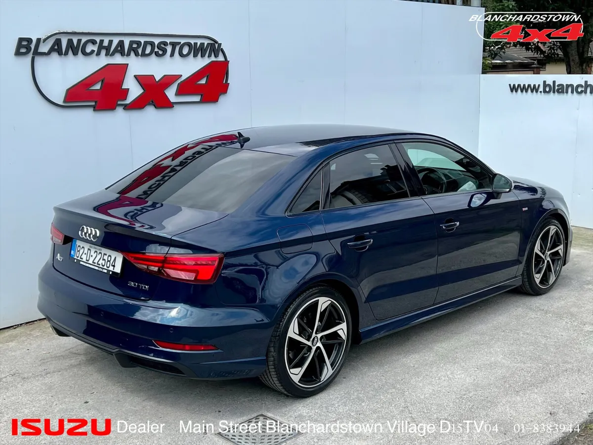 AUDI A3 SLINE DIESEL NIGHT BLUE FINANCE ME - Image 2