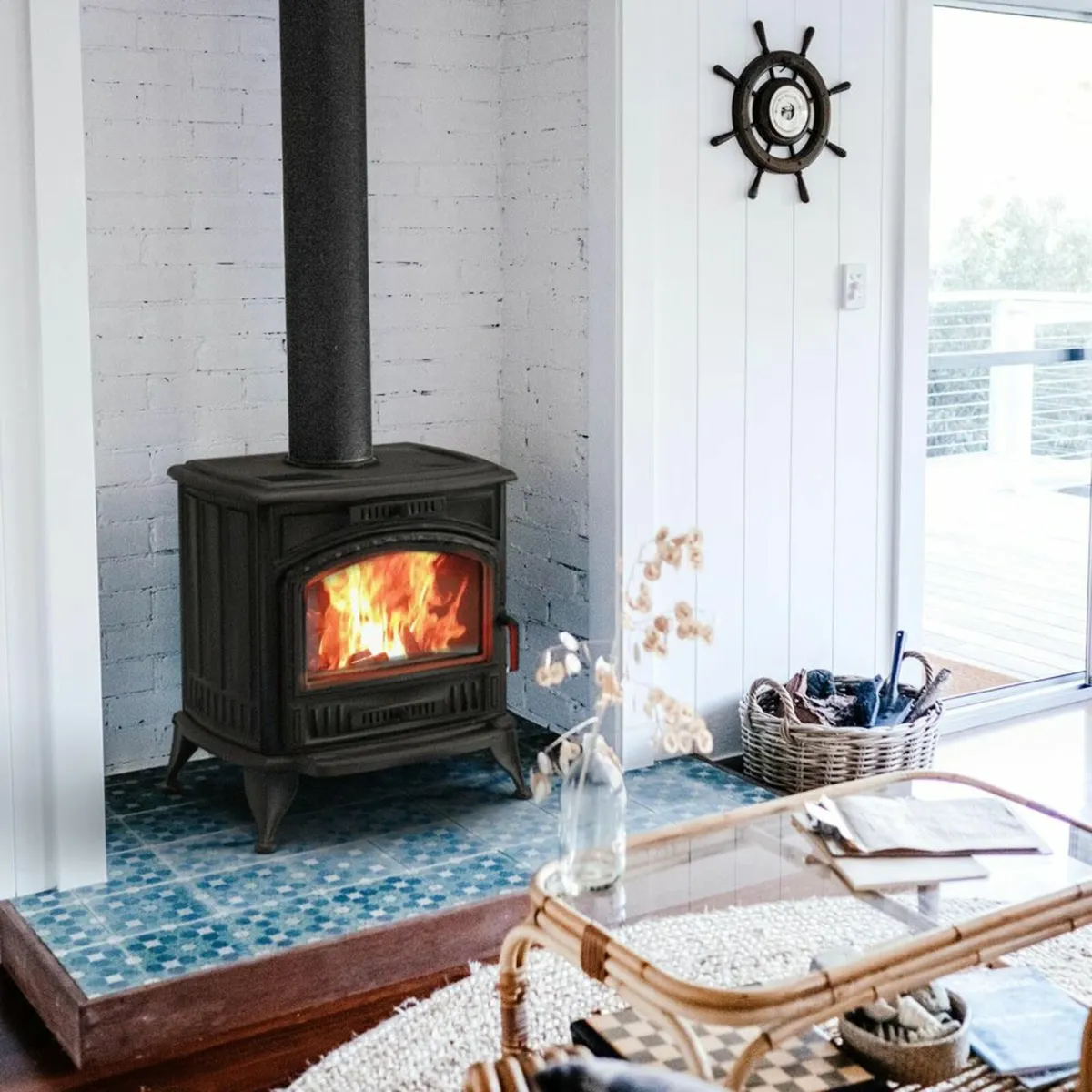 BOILER STOVE  K6 Ø 150 8 kW - Image 1