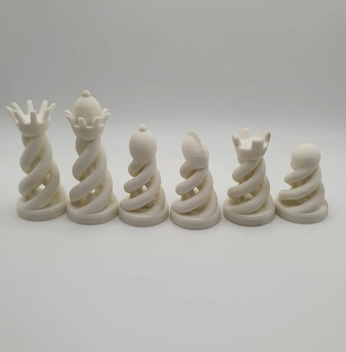 Spiral Chess Set - Made in Ireland - Image 2