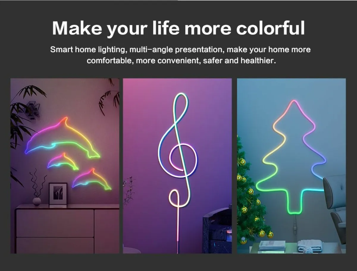 LED Neon Rope Lights 5m - Image 3