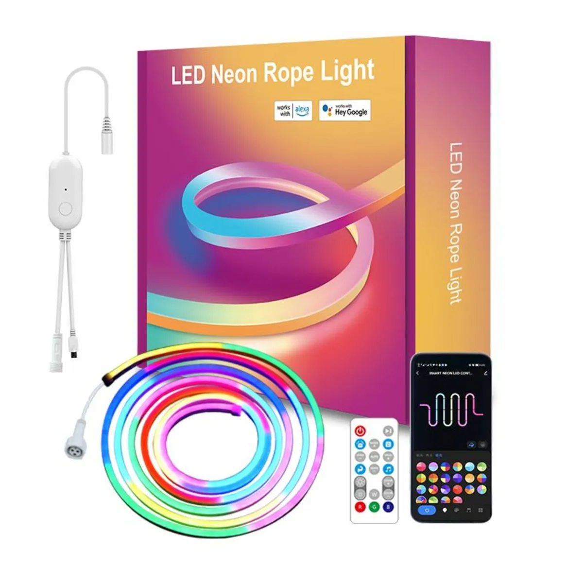LED Neon Rope Lights 5m - Image 4