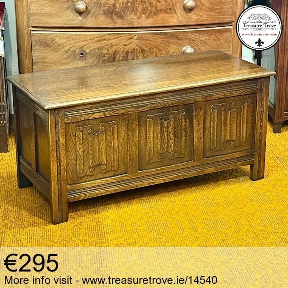Antique and Vintage Blanket Boxes / Linen Trunks - Image 1
