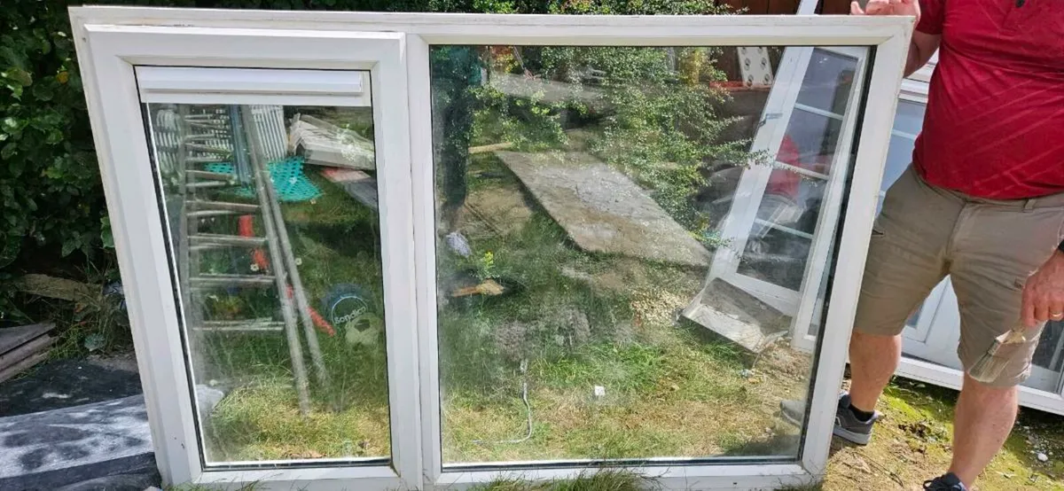 White pvc double glazed Window - Image 2