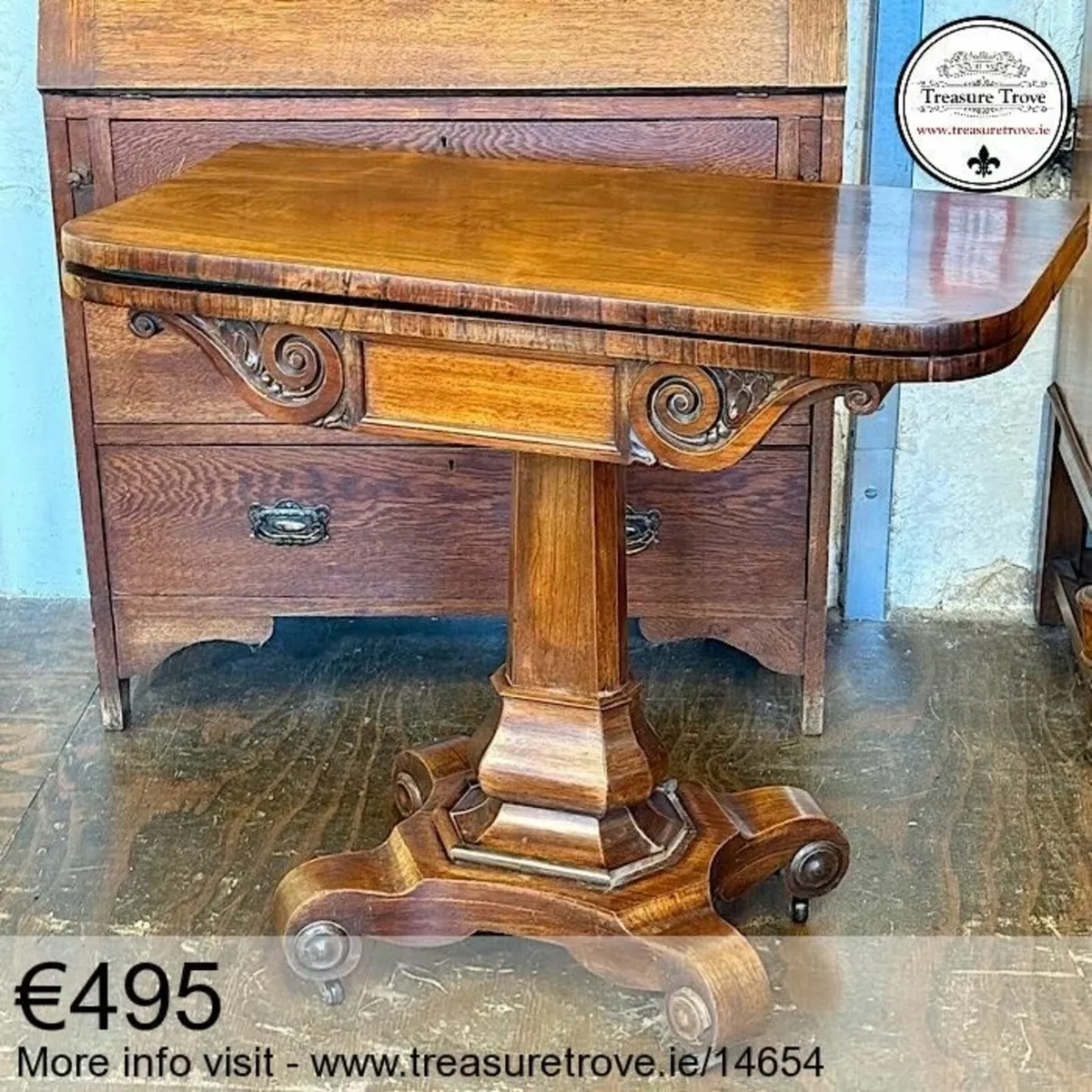 Antique Card / Games Tables - Image 1