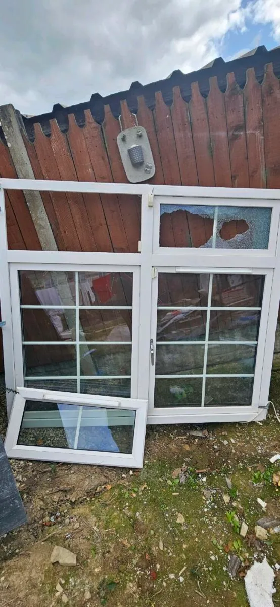 White double glazed window. - Image 1