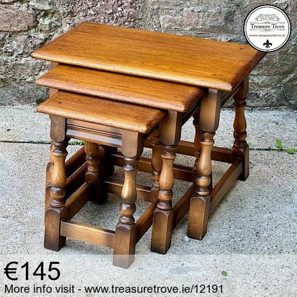 Vintage and Antique Nests of Tables - Image 4