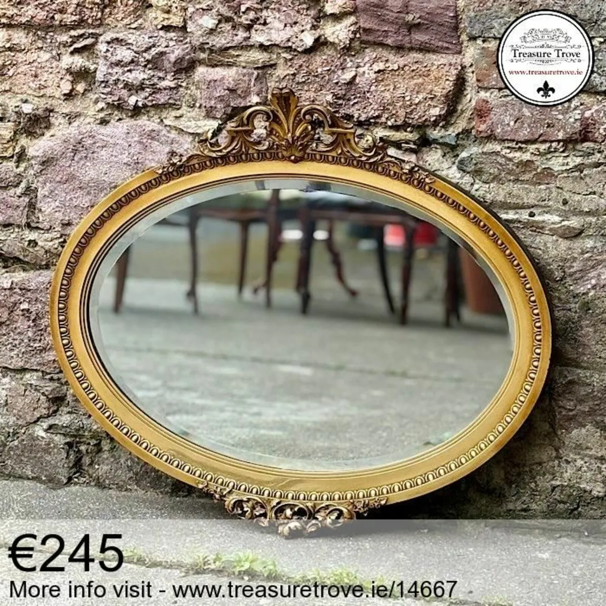 Vintage and Antique Overmantle Mirrors - Image 3