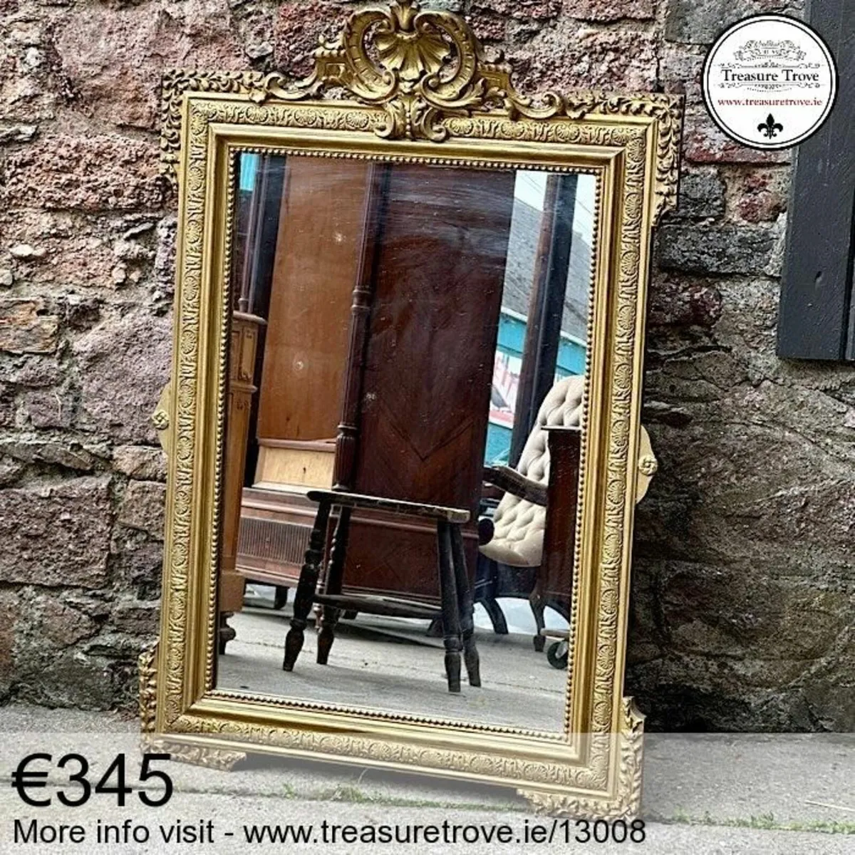Vintage and Antique Overmantle Mirrors - Image 1