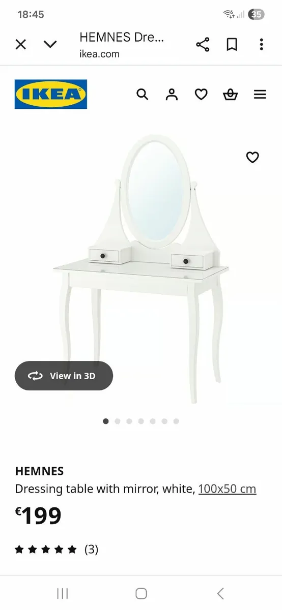 Ikea Dressing table - Image 1