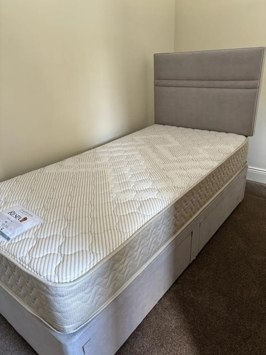 single bed with mattress - Image 2