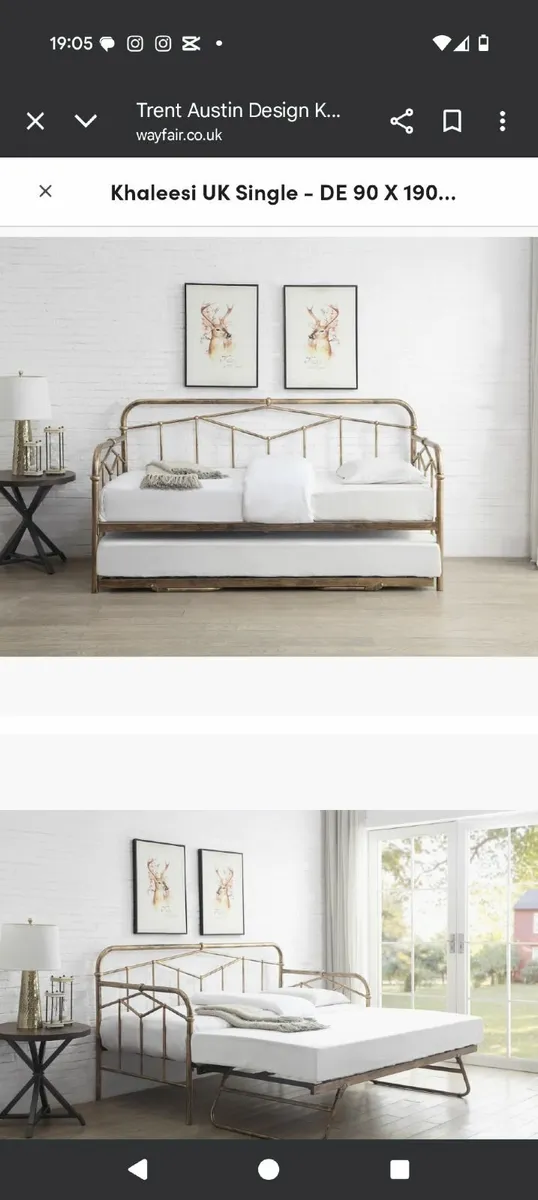 Daybed with 2 mattresses - Image 2