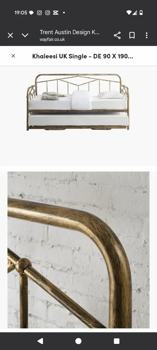 Daybed with 2 mattresses - Image 3