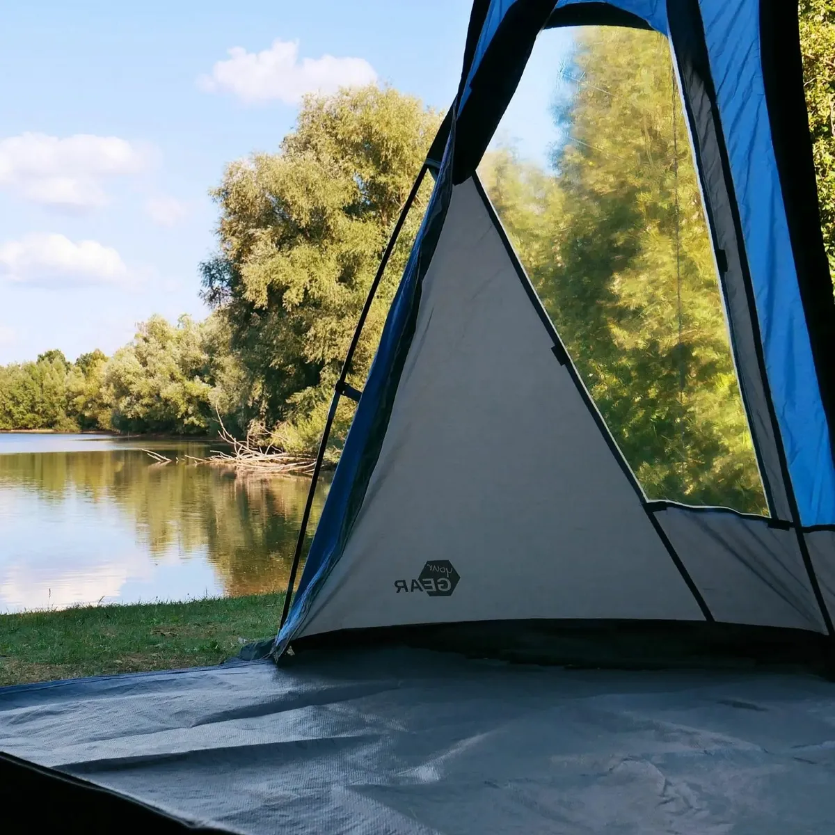 5 Person Dome Tent Living Room Side Entrance Windo - Image 4