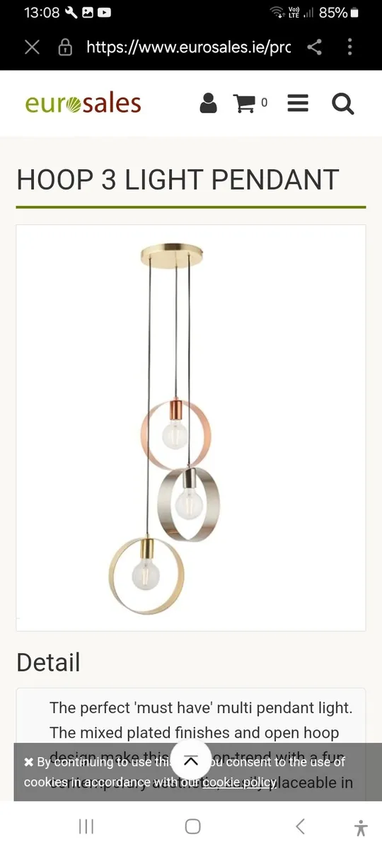 Sealant hang down light - Image 3