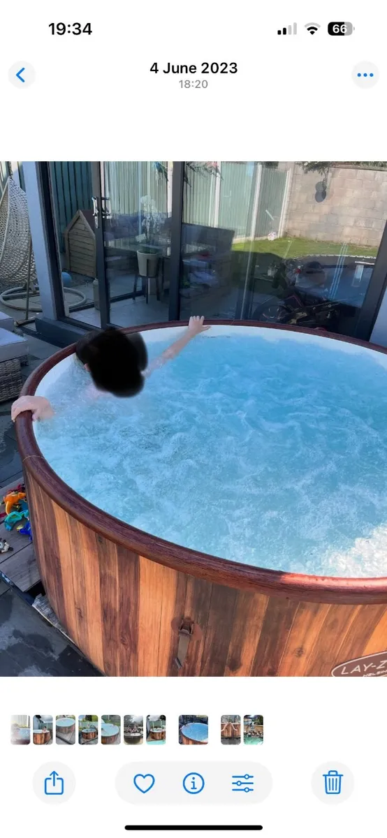 Lazy Spa Hot Tub Helsinki with Freeze technology - Image 1