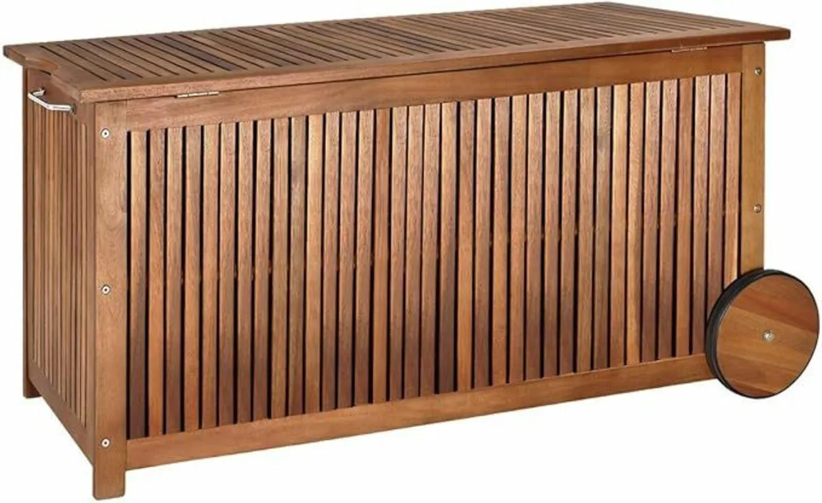 Garden Box Wooden Weatherproof 350L Acacia Hardwoo - Image 2