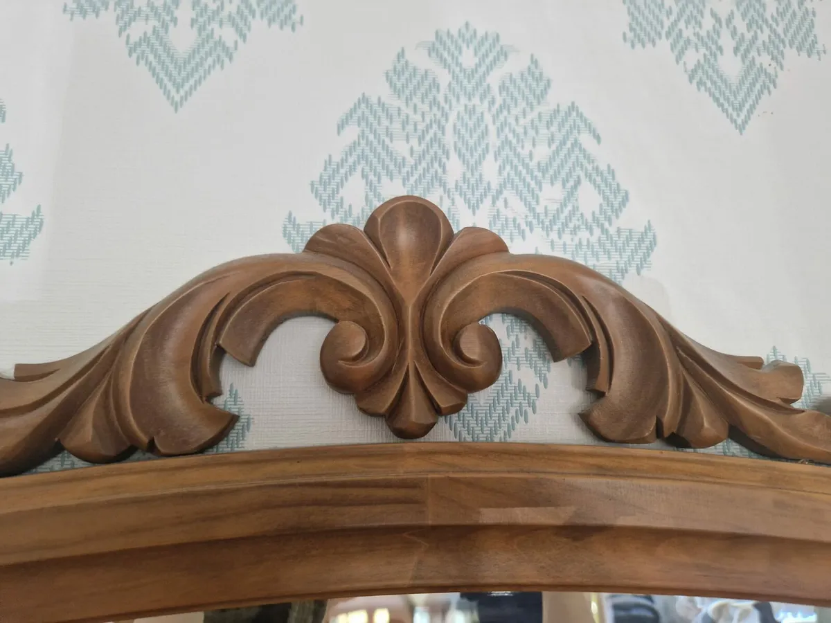 Fireplace and surround and mirror - Image 4
